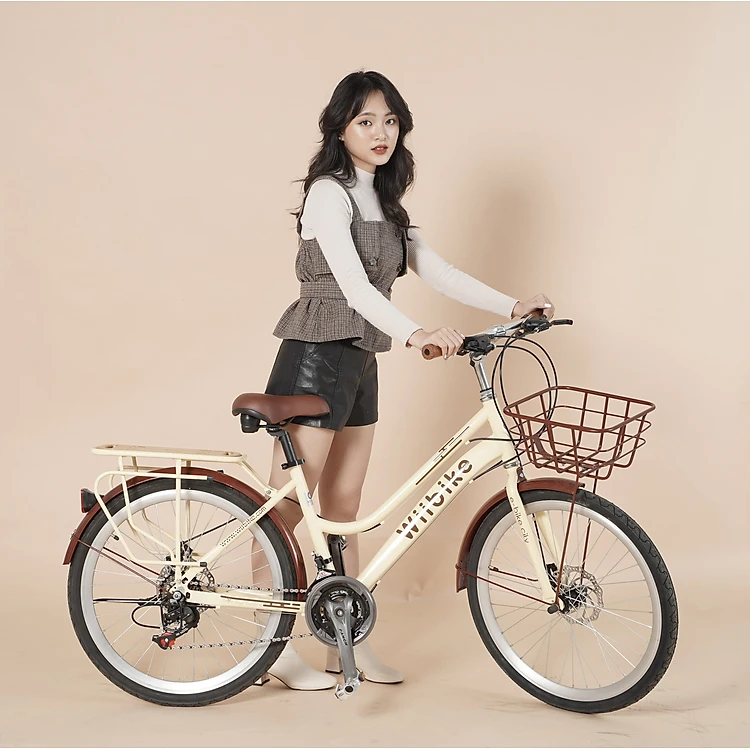 Xe đạp nữ California Modeltime Cacao 2022  Hello Bike