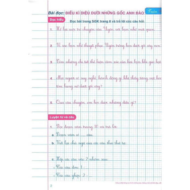 Vở Ô Li Bài Tập Tiếng Việt Lớp 5 - Bám Sát SGK Chân Trời Sáng Tạo - Ảnh 2