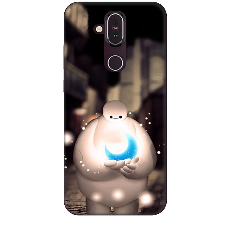Ốp lưng dành cho điện thoại NOKIA 8.1 hình Big Hero Mẫu 05