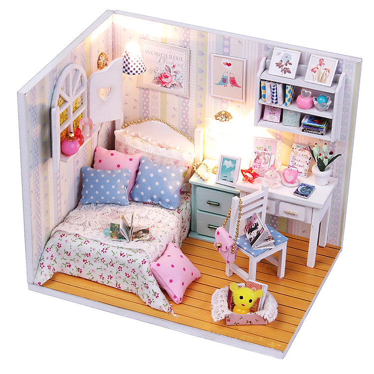 Mô Hình Gỗ Phòng ngủ handmake