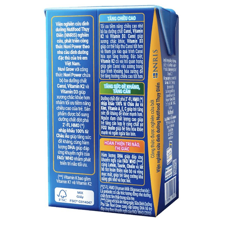 Nơi mua Thùng sữa Nuvi Grow 110ml cho bé Hàng chuẩn Tiết kiệm - Hình ảnh 4