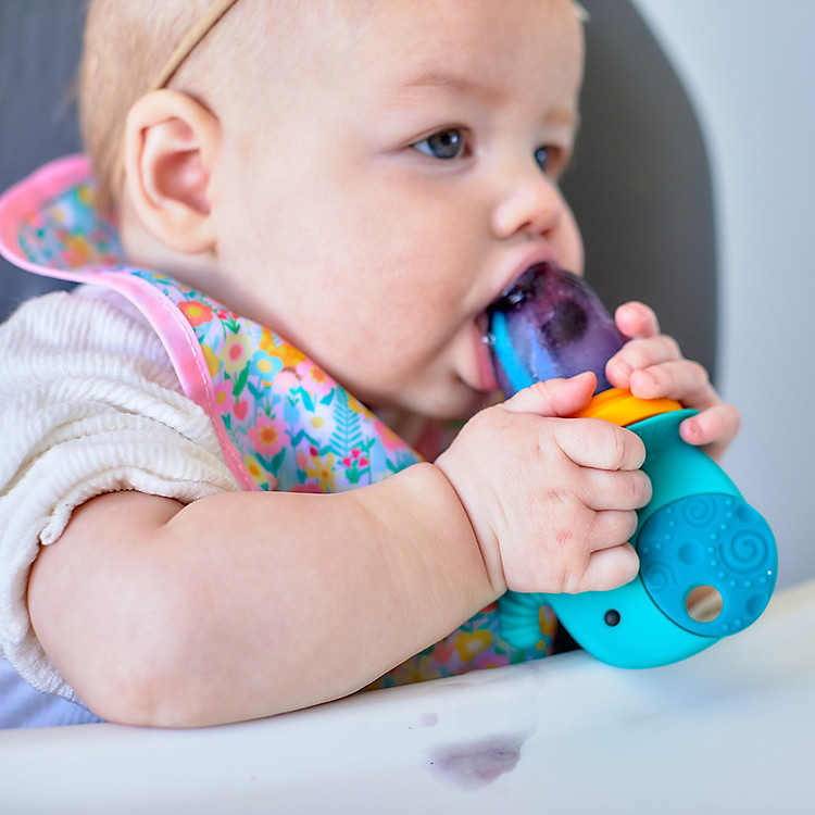 Túi nhai ăn dặm silicon cho bé Chính hãng Giá rẻ - Hình ảnh 5