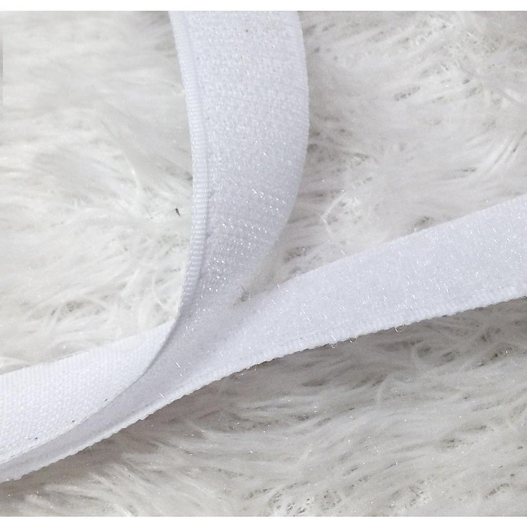 Miếng băng nhám gai dính khóa xé nham dùng trong may mặc handmade