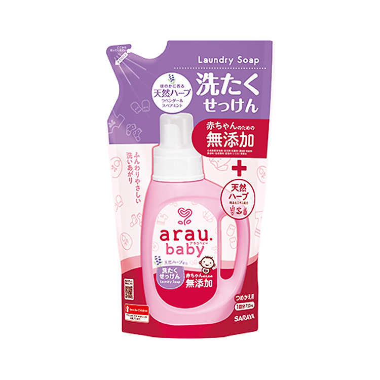 Mua tại Lazada: Nước giặt thảo mộc Arau Baby 720ml Chính hãng, giá tốt