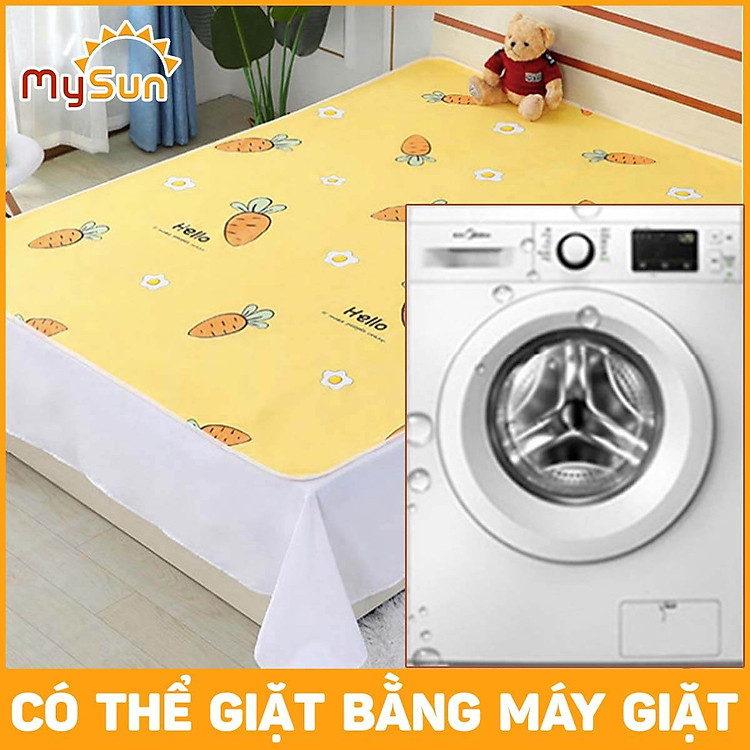 Tấm lót chống thấm cho bé 100x150cm Chính hãng Giá rẻ - Hình ảnh 4