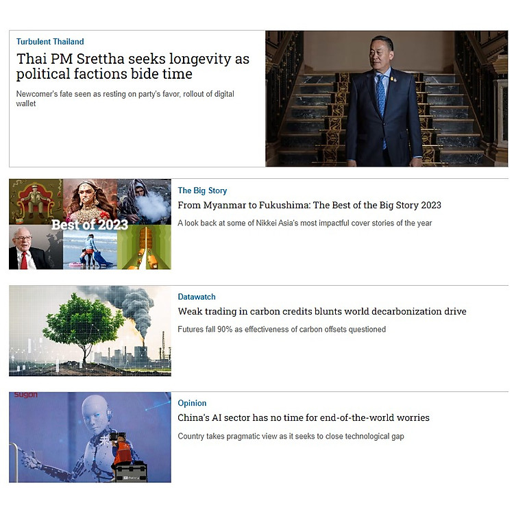 Tạp chí Tiếng Anh - Nikkei Asia 2024: kỳ 01 - Ảnh 2