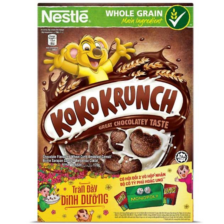 Bánh Ăn Sáng Nestle KoKo Krunch (170g)