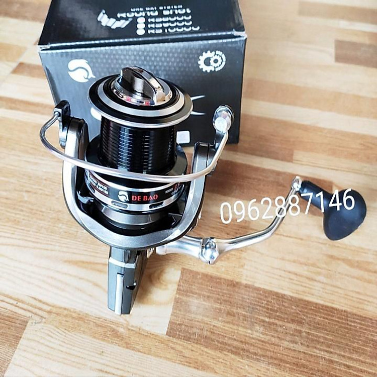 máy câu cá RS 4-10000 kim loại nguyên khối