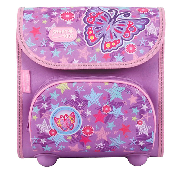 Cặp Mầm Non Siêu Nhẹ Chống Lệch Vai Tiger Family 1752C Hình Bướm (Dưới 6 Tuổi)