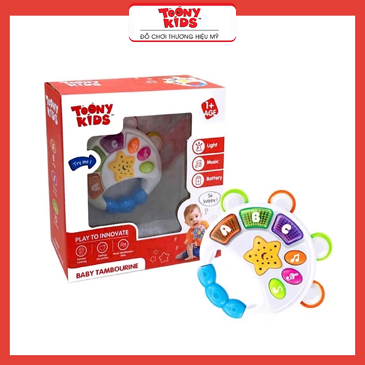 Mua Đồ Chơi Tay Cầm Âm Nhạc TOONYKIDS Chính hãng Tiết kiệm