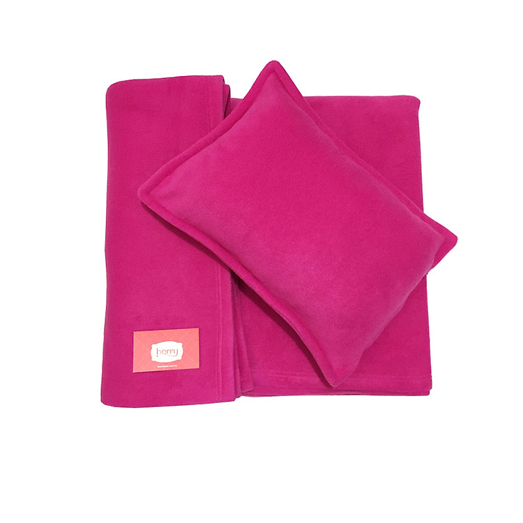 Set Chăn Gối Văn Phòng Berry 1,5m x 1,9m CG26