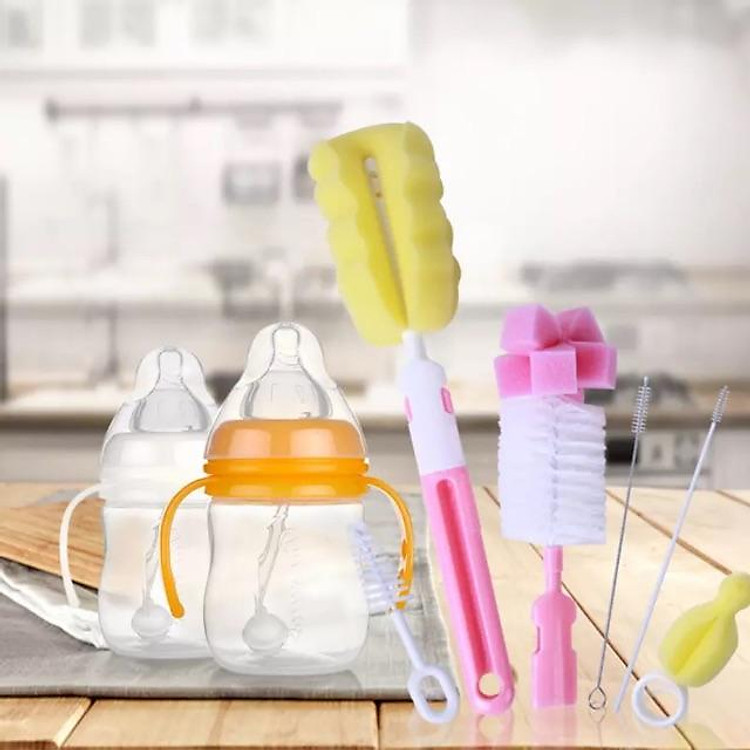 Bộ cọ bình sữa SKIDS cho bé (Giao màu ngẫu nhiên)