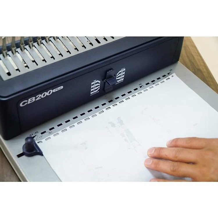 Máy Đóng Sách Silicon BM-CB200 (Đục lỗ 15 tờ) - Ảnh 7