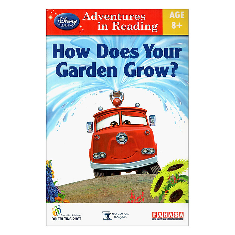 Sách Disney learning Adventures in Reading: How Does Your Garden Grow? (Age 8+)