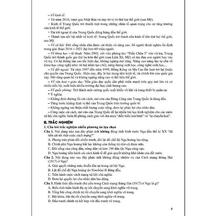 Luyện Thi Tốt Nghiệp THPT Theo Hướng Đánh Giá Năng Lực Môn Lịch Sử - Ảnh 7