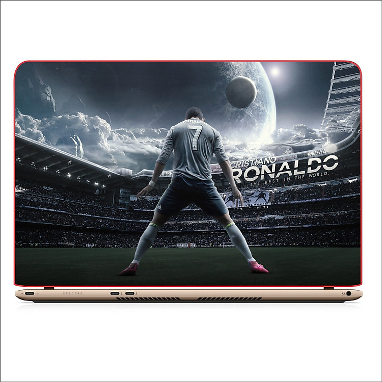 Miếng Dán Skin Decal Dành Cho Laptop - Ronaldo (Mẫu 1)