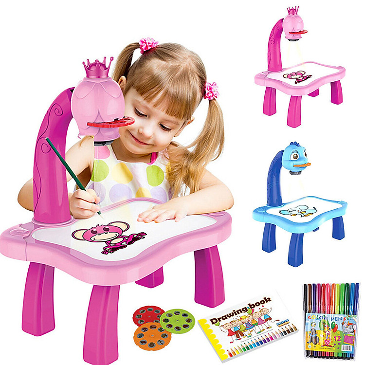 Bàn Tập Vẽ Cho Bé Có Đèn Chính hãng Tiết kiệm