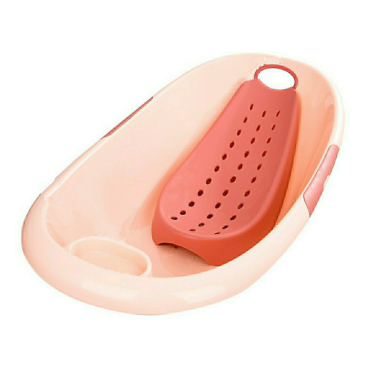Chậu tắm Elip kèm võng tắm chống trượt cho bé + tặng Hộp Đựng Xà Phòng