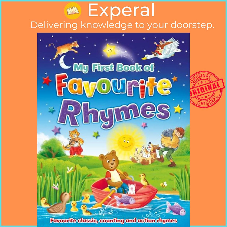 Sách - My First Book of Favourite Rhymes - Favourite classic, counting and action rhymes to by (UK edition, hardcover)