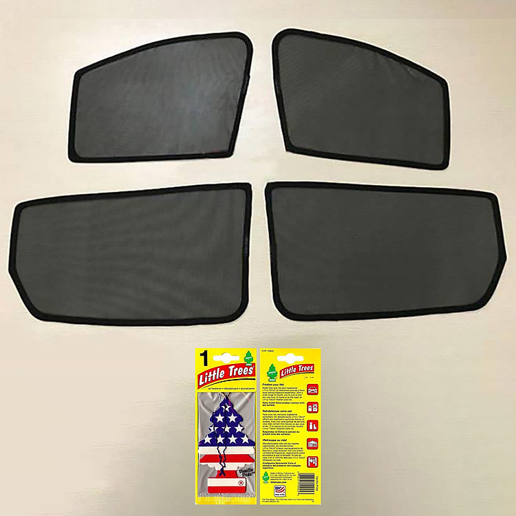 Bộ rèm che nắng ô tô nam châm theo xe MAZDA CX5 - Hàng Chính Hãng - Quà tặng cây thông thơm treo xe