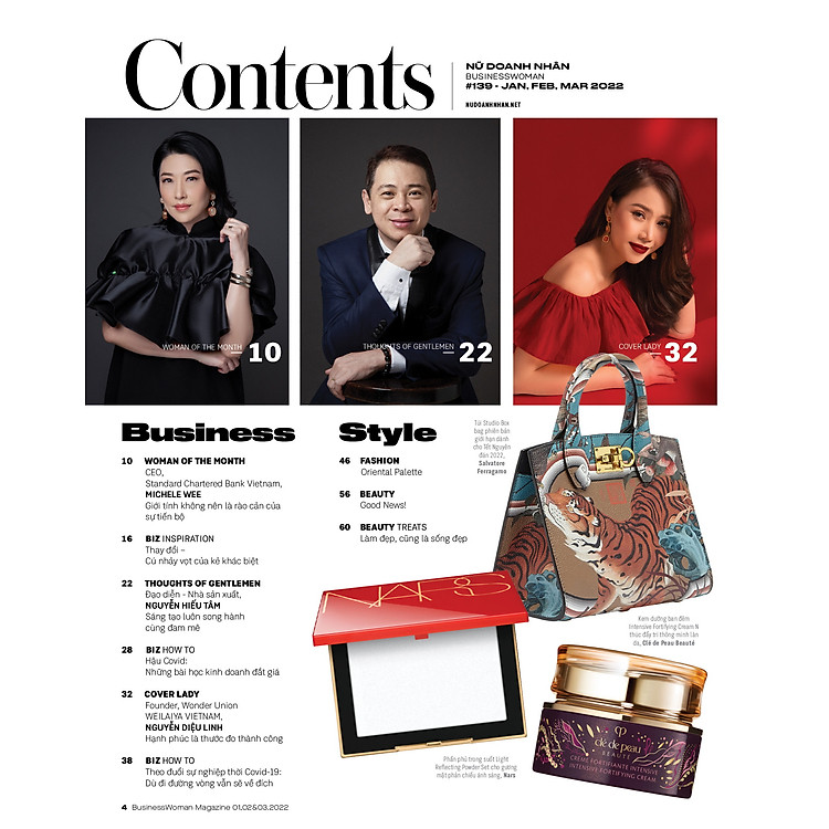 Tạp chí Nữ Doanh Nhân số 139 phát hành tháng 01, 02 & 03/2022 - Ảnh 3