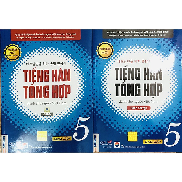Tiếng Hàn Tổng Hợp Dành Cho Người Việt Nam – Cao Cấp (SGK + SBT)