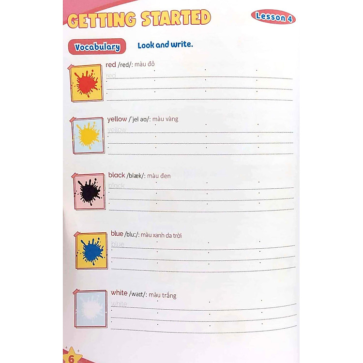 Luyện Viết Và Học Từ Vựng - Tiếng Anh 3 - Ảnh 2