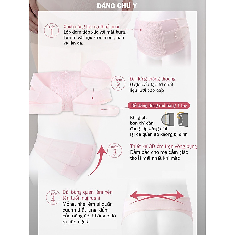 Đai Nịt Bụng Hỗ Trợ Phụ Nữ Mang Thai Đảm bảo Giá rẻ - Hình ảnh 2