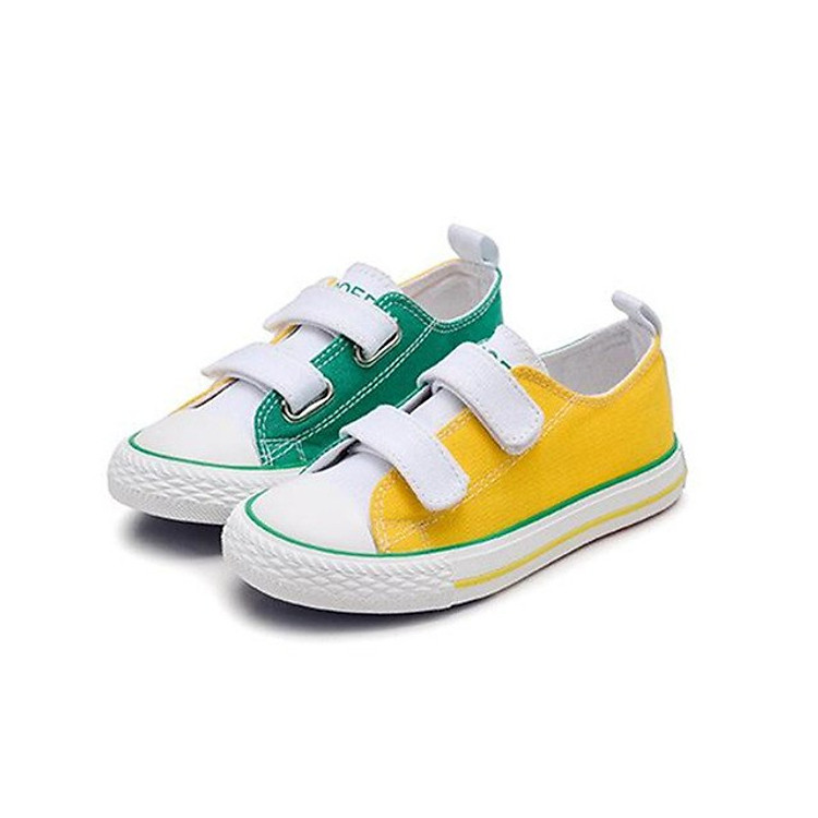 Giày Van Dán Xanh Vàng Unisex