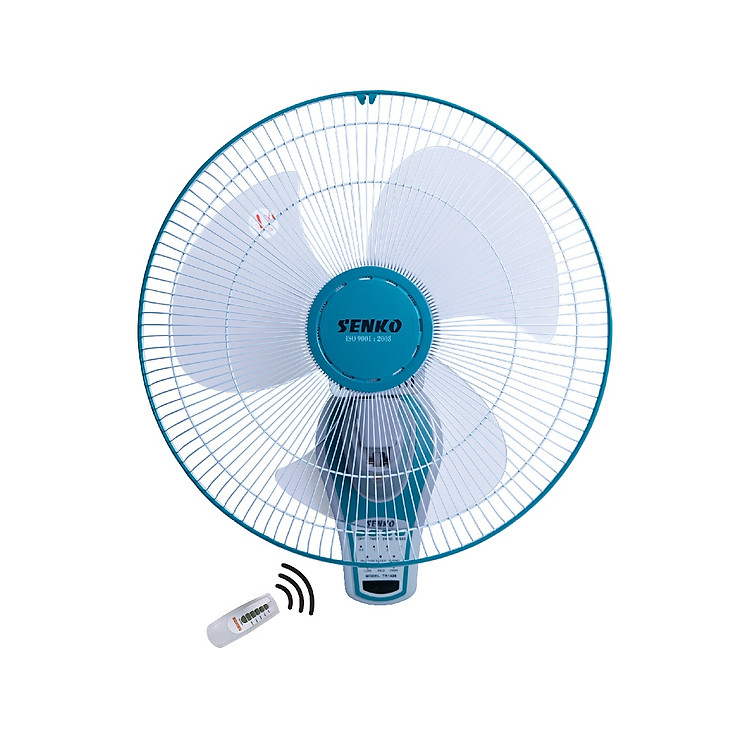 Quạt treo tường Senko TR1683 có remote điều khiển từ xa - Hàng chính hãng - Được chọn màu