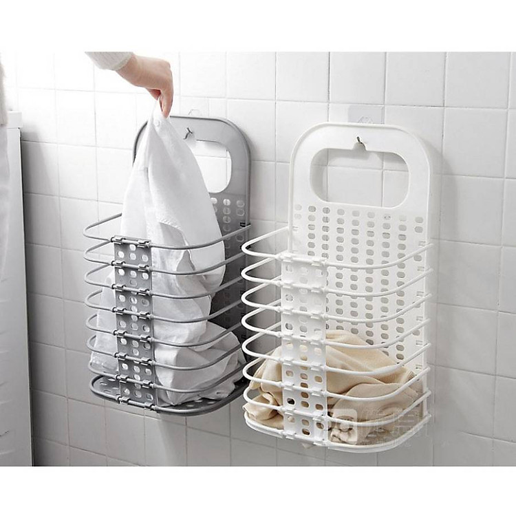 Giỏ Đựng Đồ Gấp Gọn Gắn Tường