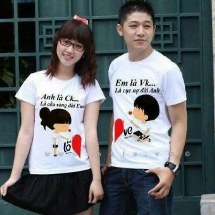 Áo ĐÔI ÁO VỢ CHỒNG GIÁ SĨ CHẤT ĐẸP