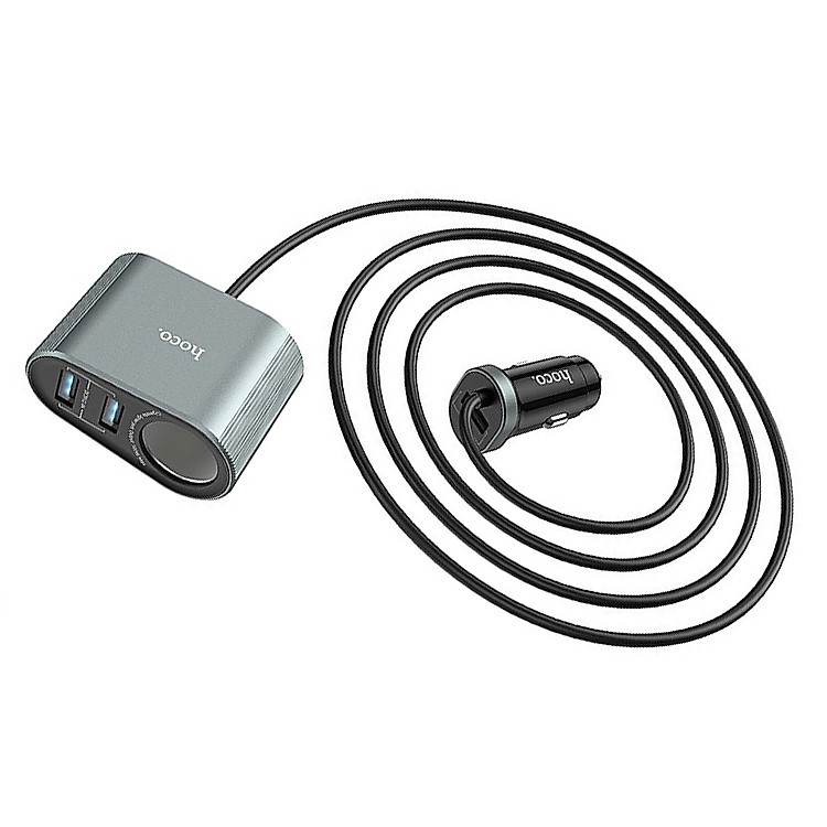 Tẩu sạc điện thoại trên xe hơi Z35A công suất 24W ( 2 màu) - Hàng chính hãng