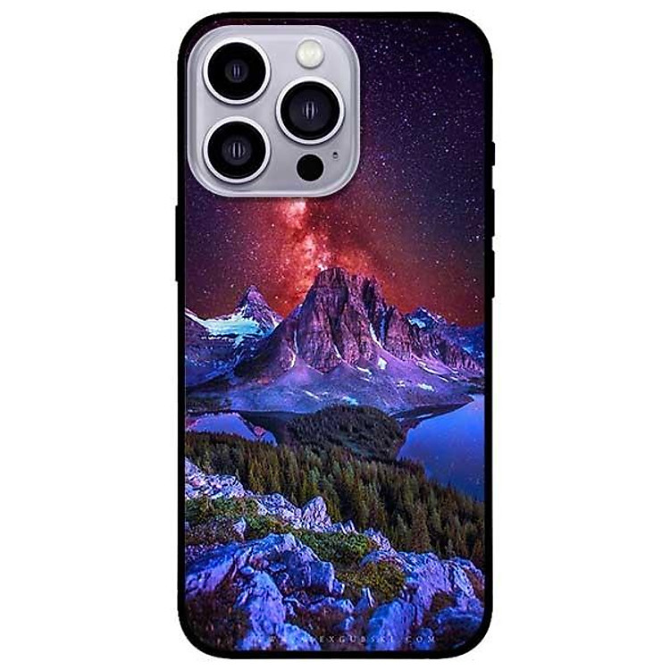 Ốp lưng dành cho Iphone 13 Mini - Iphone 13 - Iphone 13 Pro - Iphone 13 Pro Max - Núi Đêm - Hàng Chính Hãng