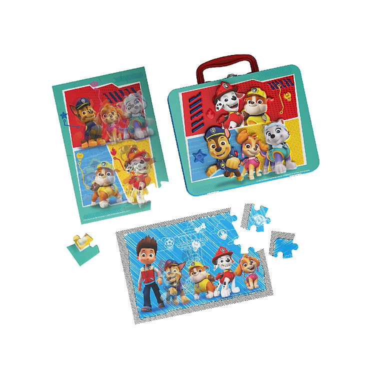 Mua Đồ Chơi Xếp Hình Paw Patrol SPIN GAMES Chính hãng Ưu đãi - Hình ảnh 2