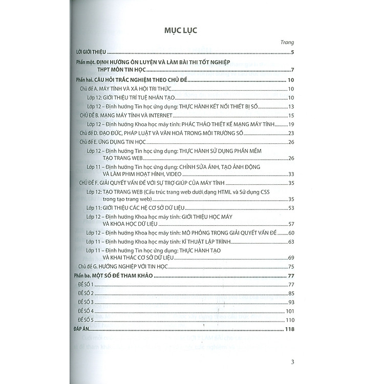 Ôn Luyện Trắc Nghiệm Thi Tốt Nghiệp Trung Học Phổ Thông (năm 2025) Môn Tin Học - Ảnh 3