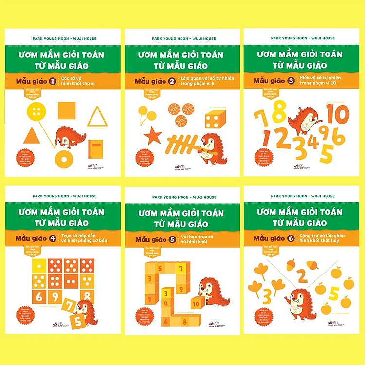 Bộ Ươm Mầm Giỏi Toán Từ Mẫu Giáo - Ảnh 6
