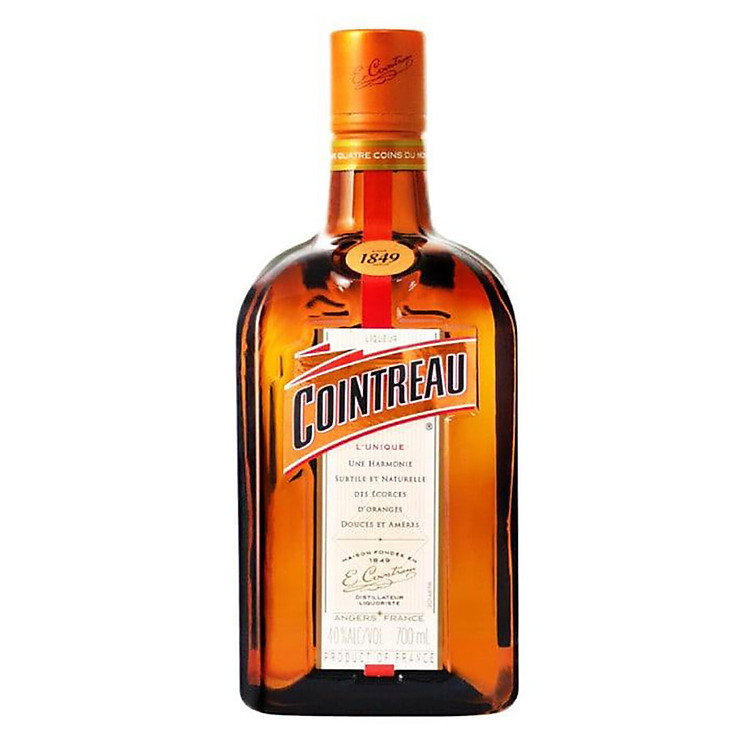 Rượu Mùi Hương Cam Cointreau 700ml 40% không hộp