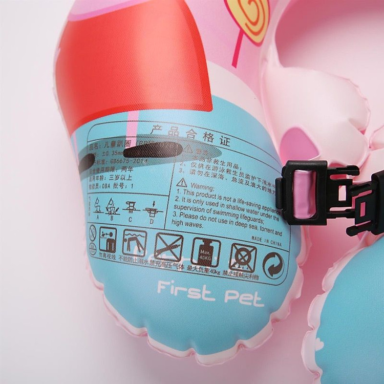 Phao tập bơi chống lật PQ-25 Heo Peppa Chính hãng Giá rẻ - Hình ảnh 5