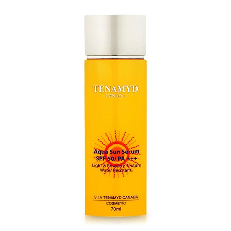 Tinh chất chống nắng dạng nước- TENAMYD- AQUA SUN SERUM - 70ml