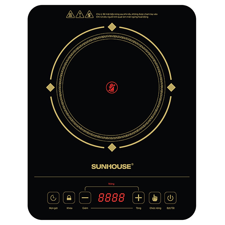 Bếp Hồng Ngoại Sunhouse SHD6014Đ - Đen - Hàng chính hãng