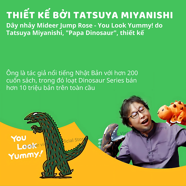 Dây nhảy Mideer cho bé từ 6-10 tuổi Chính hãng Giá tốt - Hình ảnh 4