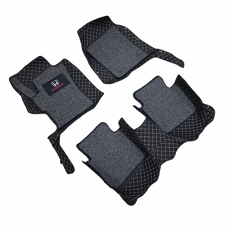 Thảm sàn, lót sàn Da 6D cao cấp dành cho xe Honda Accord 2017-2019