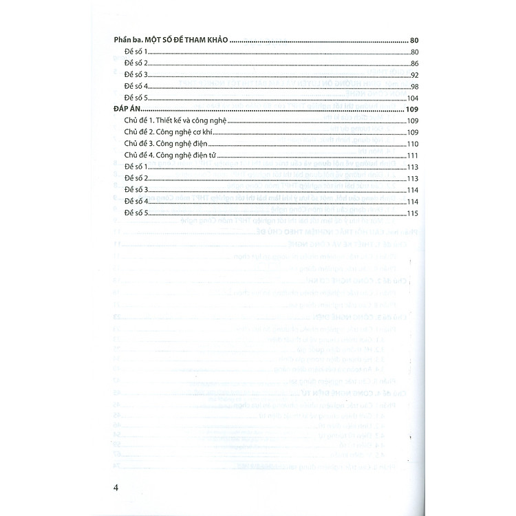 Ôn Luyện Trắc Nghiệm Thi Tốt Nghiệp Trung Học Phổ Thông (năm 2025) Môn Công Nghệ - Ảnh 4