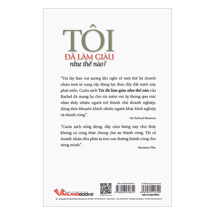 Tôi Đã Làm Giàu Như Thế Nào? - Ảnh 2