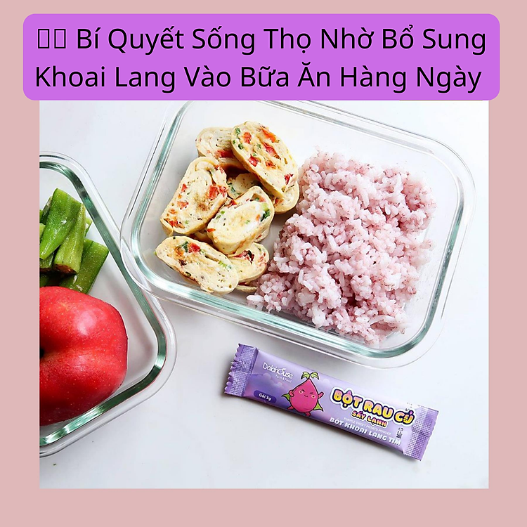 Mua Bột khoai lang tím Dalahouse 3gr cho bé Đảm bảo Tiết kiệm - Hình ảnh 4