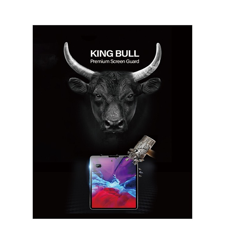 MIẾNG DÁN CƯỜNG LỰC DÀNH CHO IPAD MIPOW KINGBULL PREMIUM HD (2.7D) - HÀNG CHÍNH HÃNG