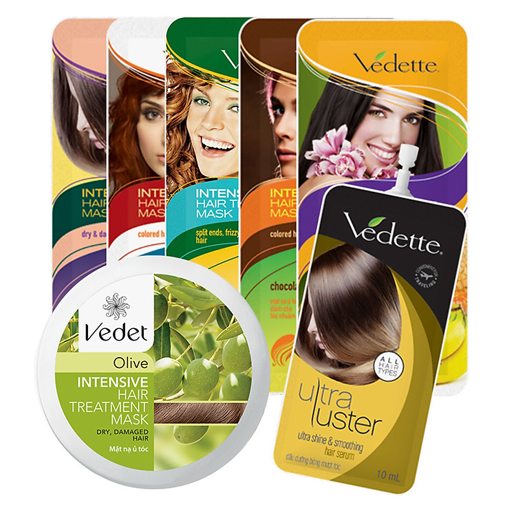 Combo 10 Vedette Chăm Sóc Tóc Toàn Diện