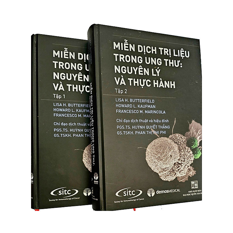 Combo Miễn Dịch Trị Liệu Trong Ung Thư: Nguyên Lý Và Thực Hành (Trọn Bộ 2 Cuốn)