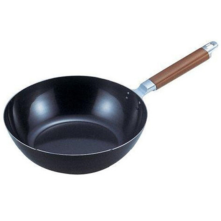 Chảo sắt 28cm có tay cầm, dùng được cho bếp từ nội địa Nhật Bản